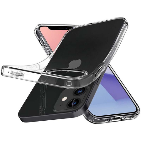 Spigen Liquid Crystal - Coque pour iPhone 12 Mini (Transparent)
