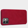 Kožené pouzdro Nillkin Qin - Pouzdro pro Apple iPhone 12 Mini (modré)