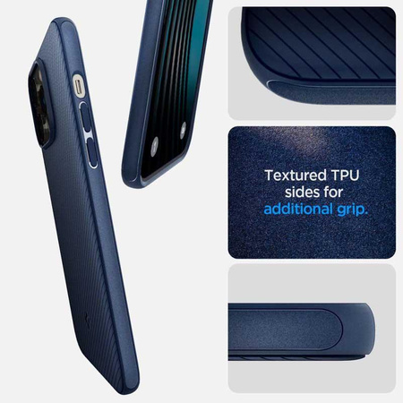 Spigen Mag Armor - Case for iPhone 14 Pro Max (Navy blue)