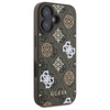 Guess Peony On 4G Background MagSafe - iPhone 16 Case (brown)