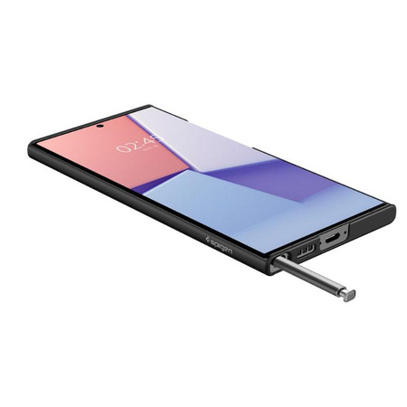 Spigen Airskin - pouzdro pro Samsung Galaxy S23 Ultra (černé)