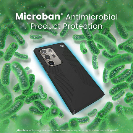 Speck Presidio2 Grip - Samsung Galaxy S24 Ultra tok (fekete/palaszürke/fehér)