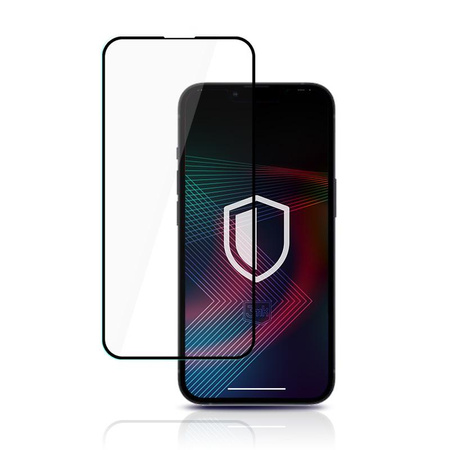 3mk HardGlass Max Lite - Verre trempé pour iPhone 14 Pro (Noir)