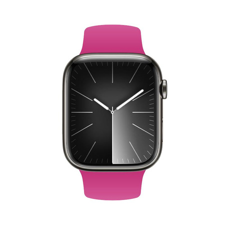 Crong Liquid - Řemínek pro Apple Watch 38/40/41/42 mm (růžový)