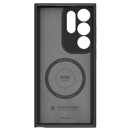 Spigen Enzo Aramid - Samsung Galaxy S24 Ultra Gehäuse (Schwarz)