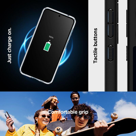 Spigen Ultra Hybrid - Gehäuse für Samsung Galaxy A55 5G (Mattschwarz)