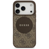 Guess 4G Circle Classic Logo MagSafe – Case iPhone 17 Pro (Brown)