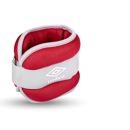 Umbro - Ankle and wrist weights 2x1 kg (red)