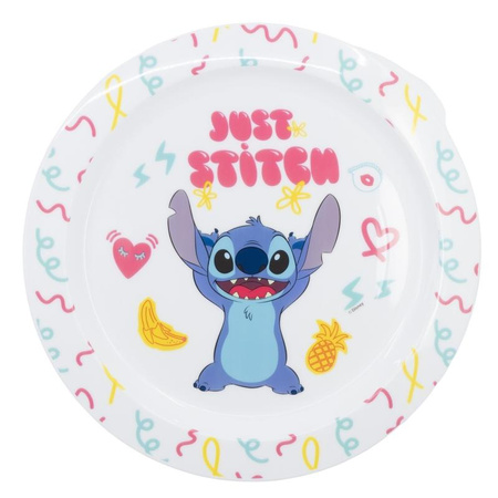 Disney Stitch Palms – Talerzyk do mikrofalówki (23 cm, bez BPA, licencjonowany)