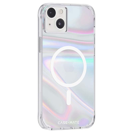 Case-Mate Soap Bubble MagSafe – Hülle für iPhone 14 Plus (Irisedient)