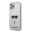 Karl Lagerfeld Head - iPhone 12 / iPhone 12 Pro Case (transparent)