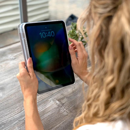 STM OPP - iPad Air 11" tok M3 (2025) / M2 (2024) (szürke)