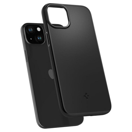 Spigen Thin Fit - Gehäuse für iPhone 15 (Schwarz)