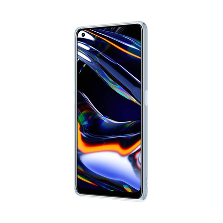 Crong Crystal Slim Cover - Etui Realme 7 Pro (przezroczysty)