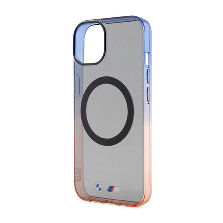 BMW Gradient Bumper MagSafe - pouzdro pro iPhone 14 (šedé)