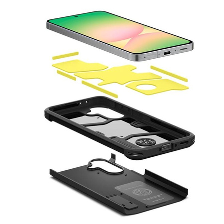 Spigen Tough Armor - Etui pour Samsung Galaxy A56 5G (Noir)