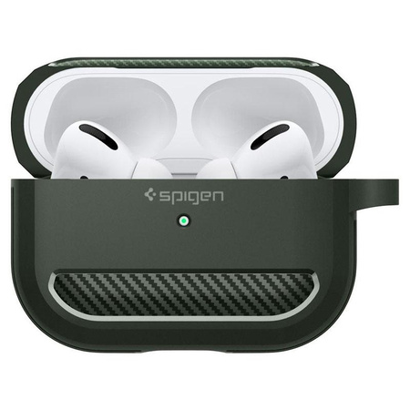 Spigen Rugged Armor - Étui pour Apple Airpods Pro (Vert)
