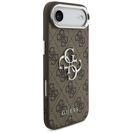 Etui do iPhone Air Guess Classic Oryginalne Brązowy Modny Pokrowiec Case