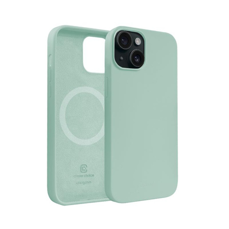 Crong Color Cover Magnetisch - iPhone 15 MagSafe Hülle (mint)