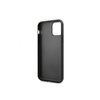 Coque rigide en verre trempé Guess Marble - Coque iPhone 11 (noir)