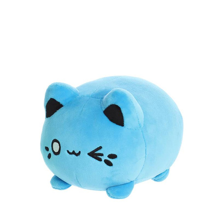 Tasty Peach - 9 cm plush mascot Electric Blue Meowchi