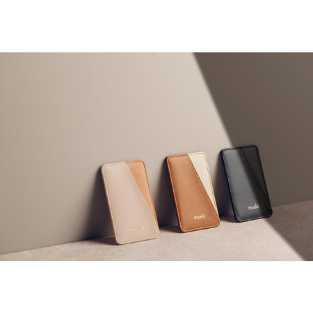 Moshi Slim Wallet - Mágneses pénztárca (SnapTo™ rendszer) (Luna Pink)