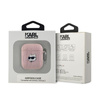 Karl Lagerfeld Monogram Choupette Head - AirPods 1/2 gen Gehäuse (rosa)