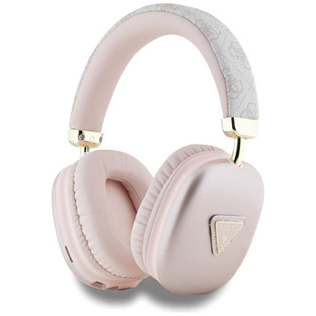 Guess 4G Triangle Logo - Wireless Over-Ear Headphones Bluetooth V5.3 (pink)