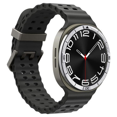 Spigen Bezel Tune Pilot - Case / Protective Ring for Samsung Galaxy Watch 8 44 mm (Silver)
