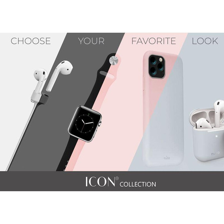 PURO ICON Cover - pouzdro pro iPhone 11 Pro (pískově růžové)