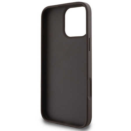 Guess 4G Classic - Coque pour iPhone 16 Pro Max (marron)