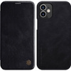 Kožené pouzdro Nillkin Qin - Pouzdro pro Apple iPhone 12 Mini (černé)