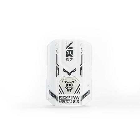 WEKOME VB07 Mecha Series - bezdrátová sluchátka Bluetooth V5.3 TWS s nabíjecím pouzdrem (bílá)