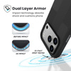 Speck Presidio2 Grip MagSafe - iPhone 17 Pro Case (Black / Slate Grey / White)