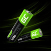 Zelený článek - 2x dobíjecí baterie AA HR6 2600mAh