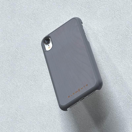 Nordic Elements Original Gefion - Wooden Case for iPhone XR (Mid Grey)