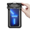 Spigen A601 Universal Waterproof Case - Tasche für Smartphones bis zu 6,9" (Schwarz)