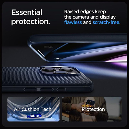 Spigen Mag Armor MagSafe - pouzdro pro iPhone 15 Pro Max (námořnicky modré)