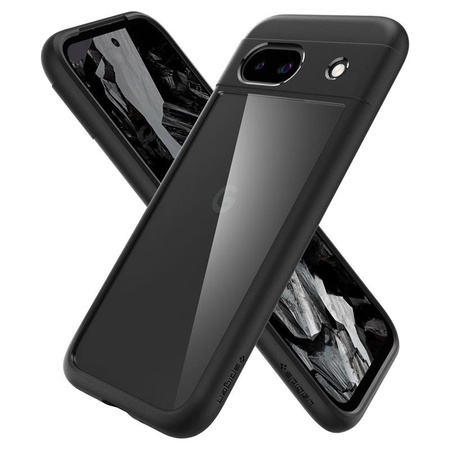 Spigen Ultra Hybrid - Gehäuse für Google Pixel 8A (Schwarz matt)