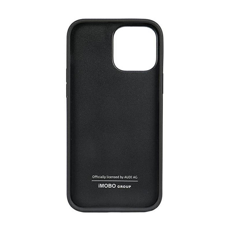 Audi Syntetická kůže - pouzdro pro iPhone 13 Pro Max (černé)