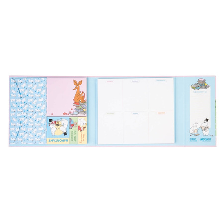 Moomins - Weekly Planner A4 with Sticky Notes