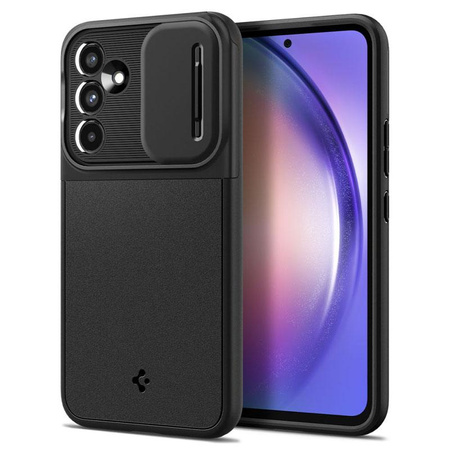 Spigen Optik Armor - Gehäuse für Samsung Galaxy A54 5G (Schwarz)