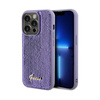 Guess Sequin Script Metal - Coque iPhone 13 Pro (violet)