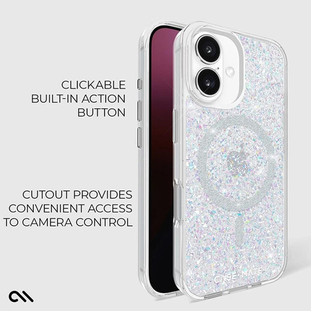 Case-Mate Twinkle MagSafe - iPhone 16 Case (Disco)