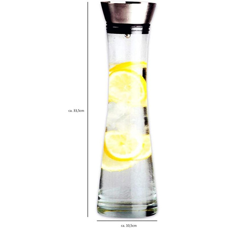 Carafe en verre 1 l