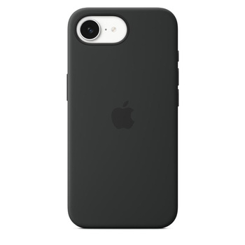 Apple Silicone Case – Silikonhülle mit MagSafe für iPhone 16e (Black)