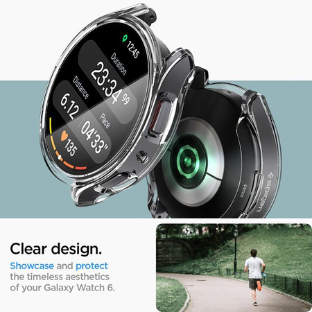 Spigen Ultra Hybrid - Gehäuse für Samsung Galaxy Watch 6 40 mm (Transparent)