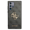 Guess 4G Big Metal Logo - Samsung Galaxy S22 Ultra Case (grey)