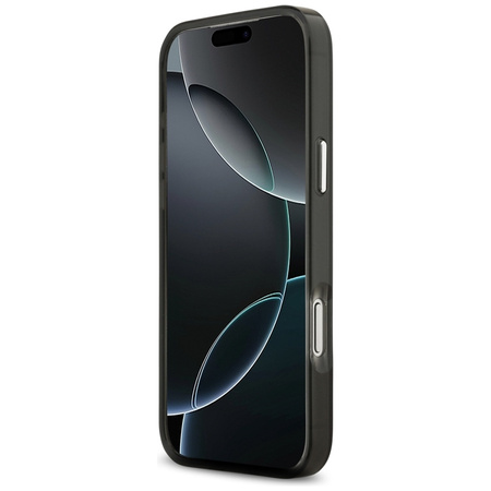 Karl Lagerfeld IML Aquarelle Karl & Choupette & Logo MagSafe - Case iPhone 17 Pro (Black)