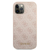 Guess 4G Metal Gold Logo - Coque iPhone 12 Pro Max (rose)